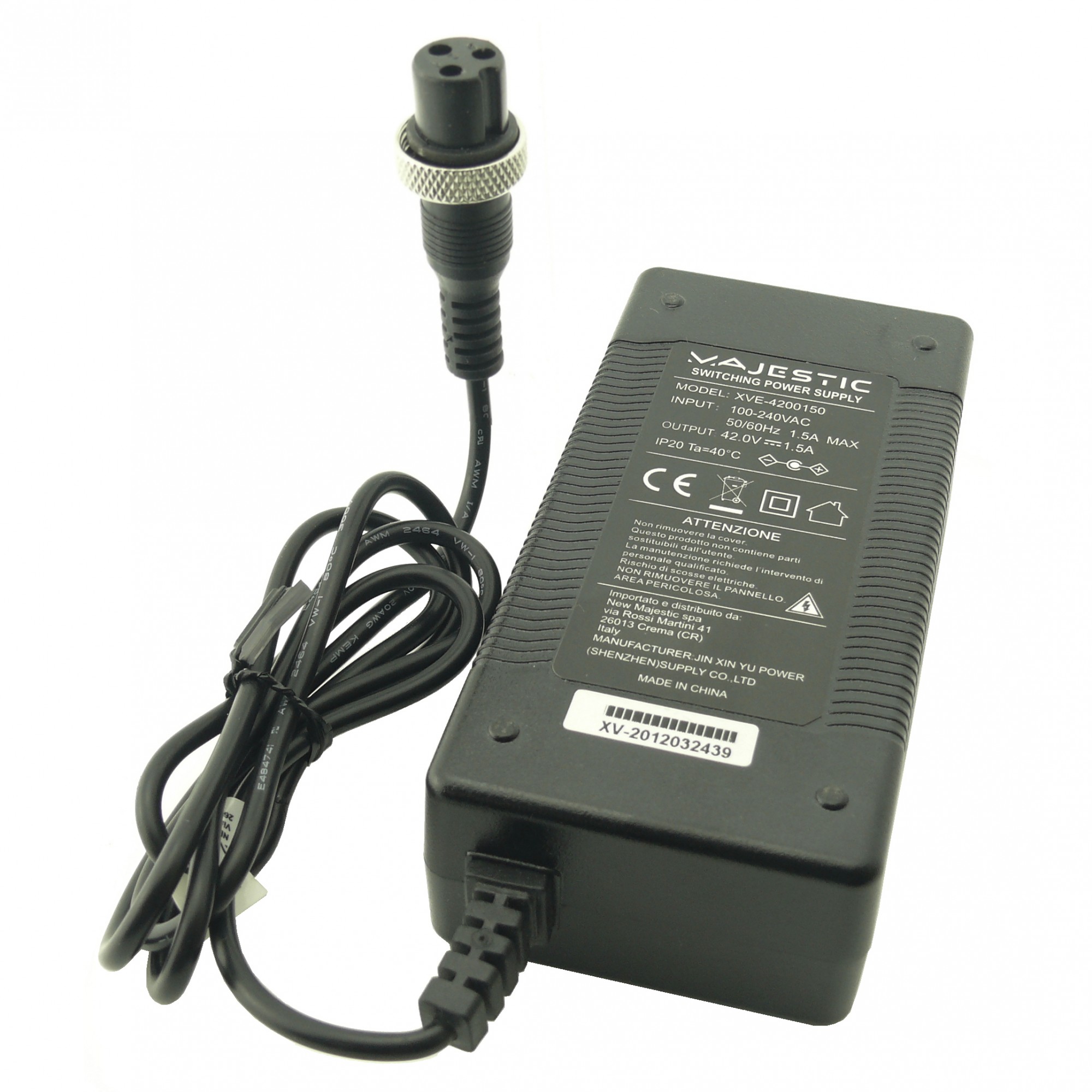 Alimentatore di rete 1,5A XVE-4200150 Alimentatore di rete 1,5A XVE-4200150