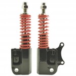 655413154 Ammortizzatori rossi coppia per Majestic LEWIS PRO