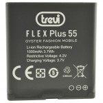 82283 Batteria a litio 1000mAh bulk per Trevi FLEX PLUS 55