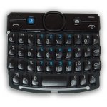 9793T93 Tastiera nera per Nokia Asha 205