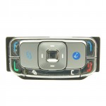 9799730 Tastiera centrale silver ( Tim ) per Nokia N95