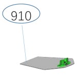 AAN30154618 Base Assembly pos. 910