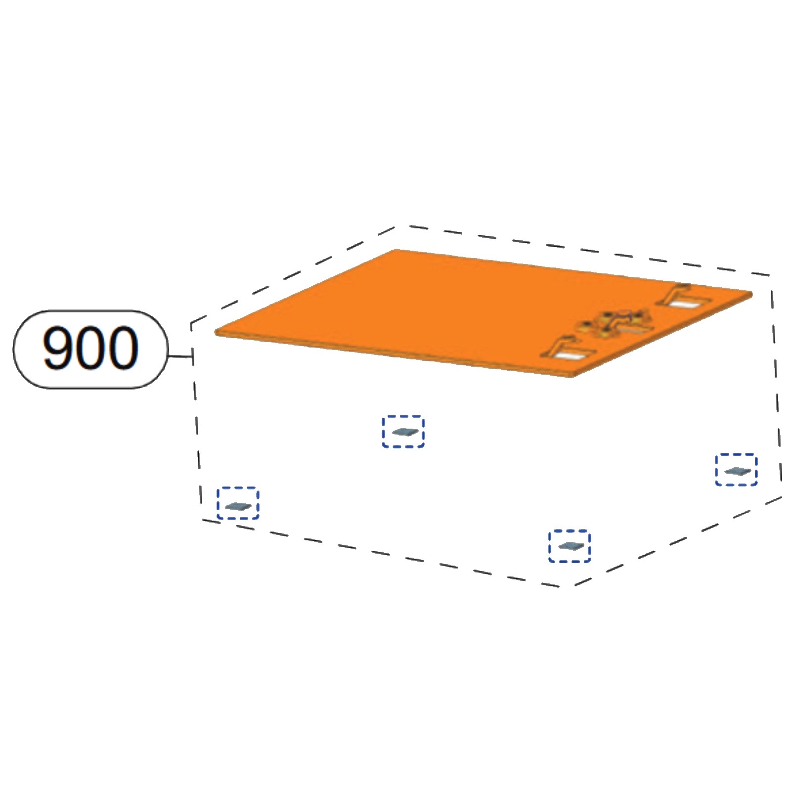 Base Assembly pos. 900