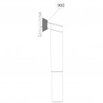 AAN76409901 Base Assembly pos. 900