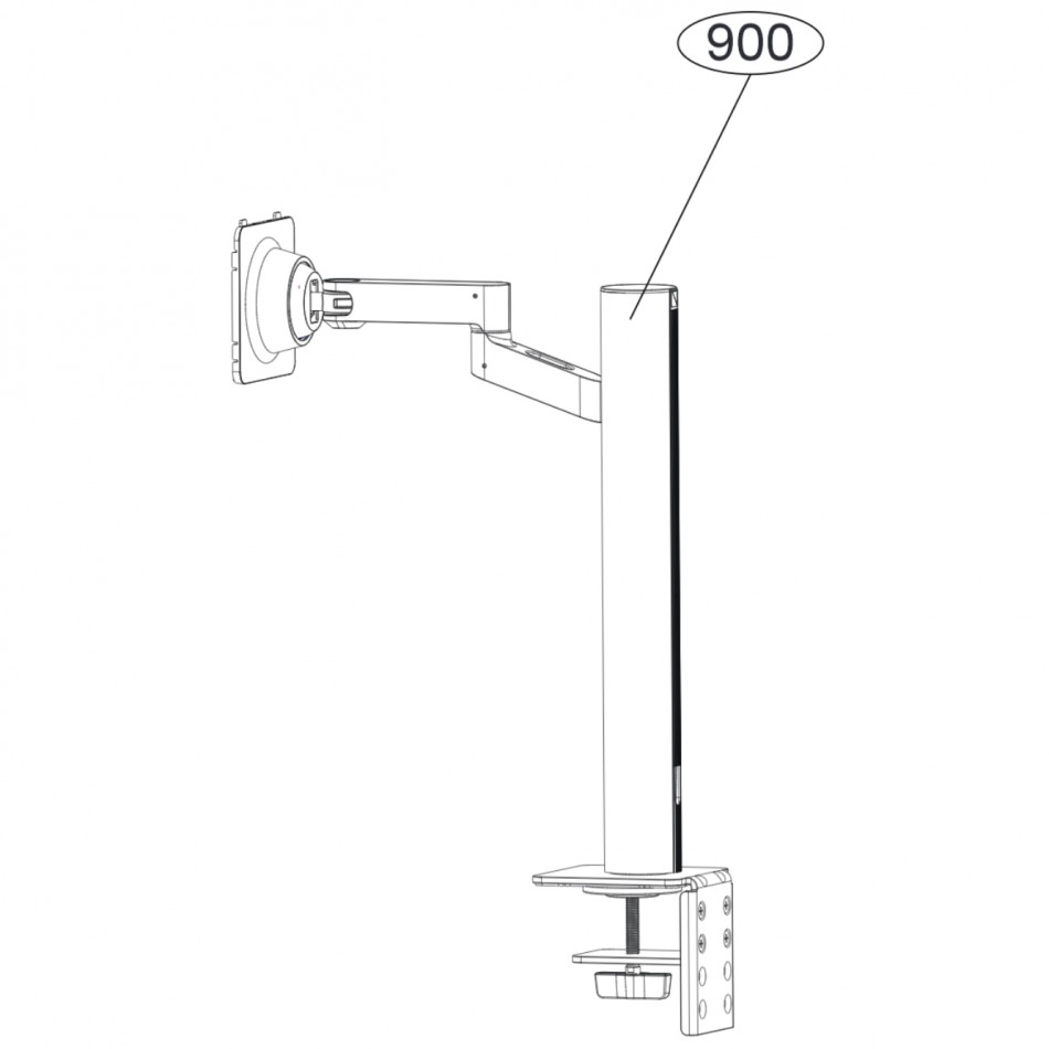 Stand Ergo LG Pos.900 Stand Ergo LG Pos.900