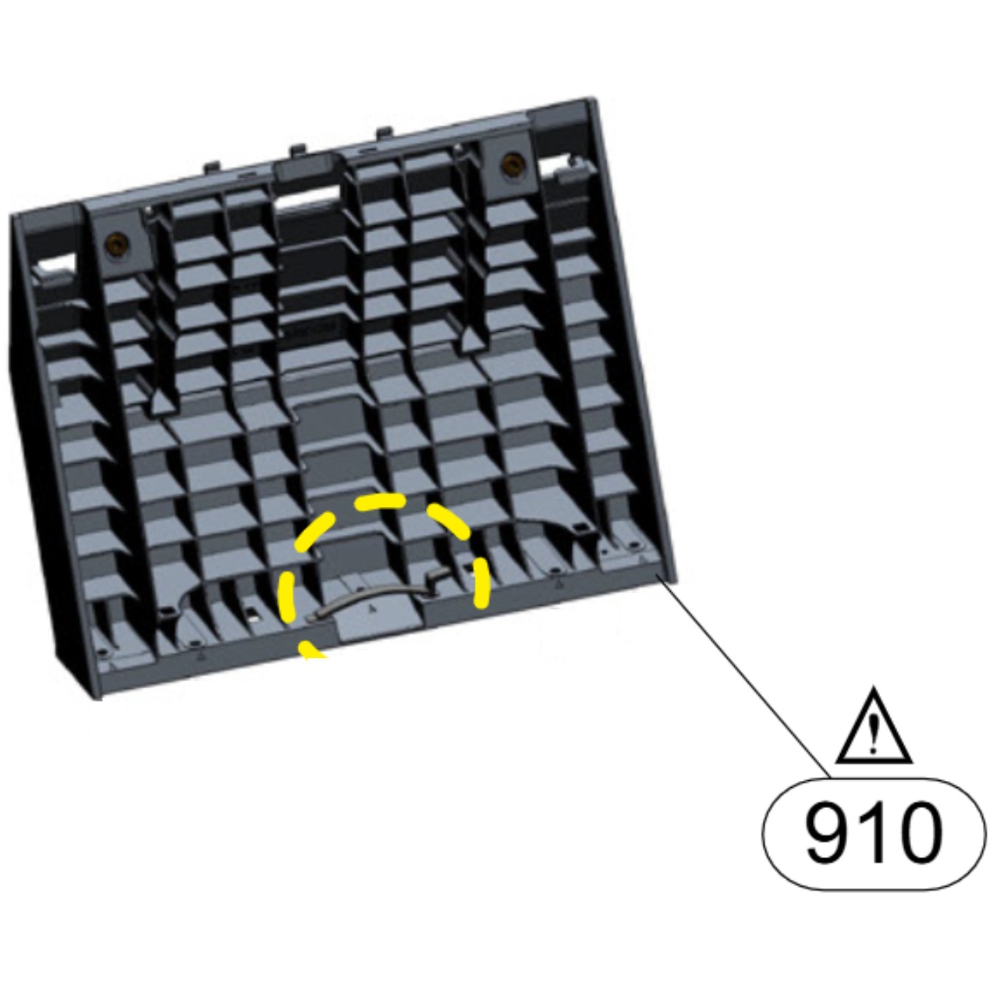 Bracket Assembly,Stand pos. 910