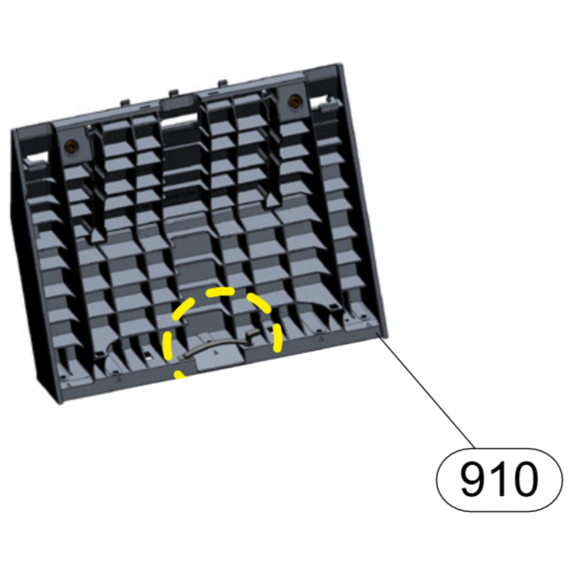 Bracket Assembly,Stand pos. 910