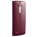 Cover batteria in pelle colore rosso rubino CPR-110