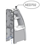 AED75499711 Handle Assembly per LG CordZero A9TX-PRIMEG