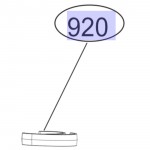 AGF79358852 Supporto per gestione fili-cavi  pos.920