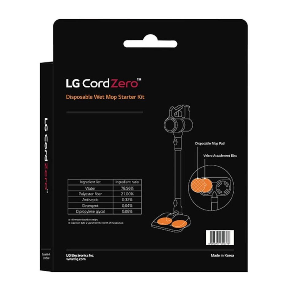 Kit 20 panni umidificati per mop aspirapolvere CordZero Kit 20 panni umidificati per mop aspirapolvere CordZero