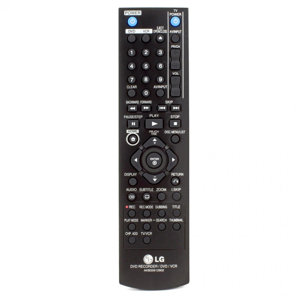 Telecomando DVD-R+VCR Basic Telecomando DVD-R+VCR Basic