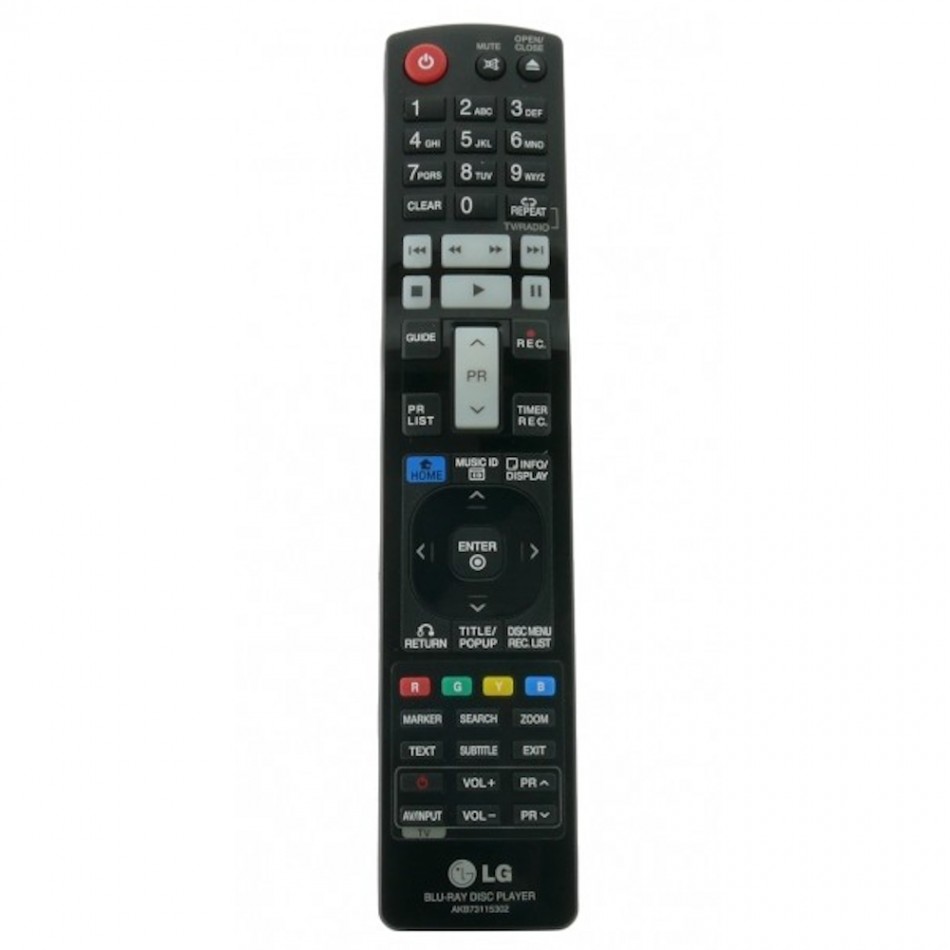 Telecomando DVD LG Blu-ray Telecomando DVD LG Blu-ray
