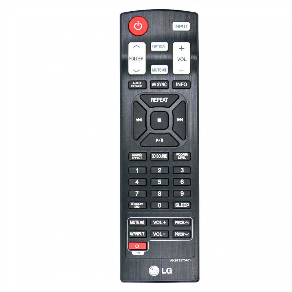 Telecomando LG per Sound Bar Telecomando LG per Sound Bar