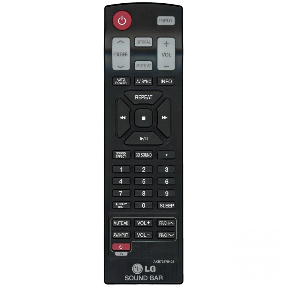 Telecomando LG per Sound Bar Telecomando LG per Sound Bar