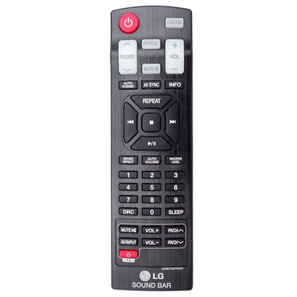 Universal Replacement Remote For LG Sound Bars | AKB73575401 AKB73575421 | Fits NB3520ANB NB3250A NB3530A