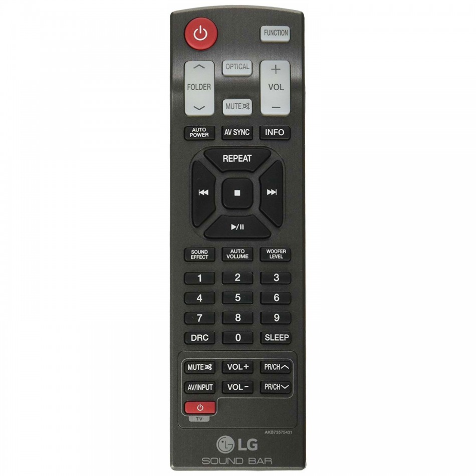 Telecomando LG per Sound Bar Telecomando LG per Sound Bar