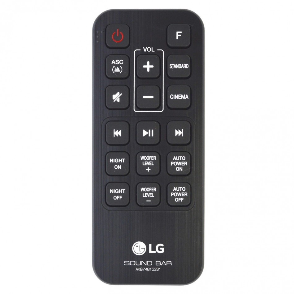 Telecomando LG per SoundBar Telecomando LG per SoundBar