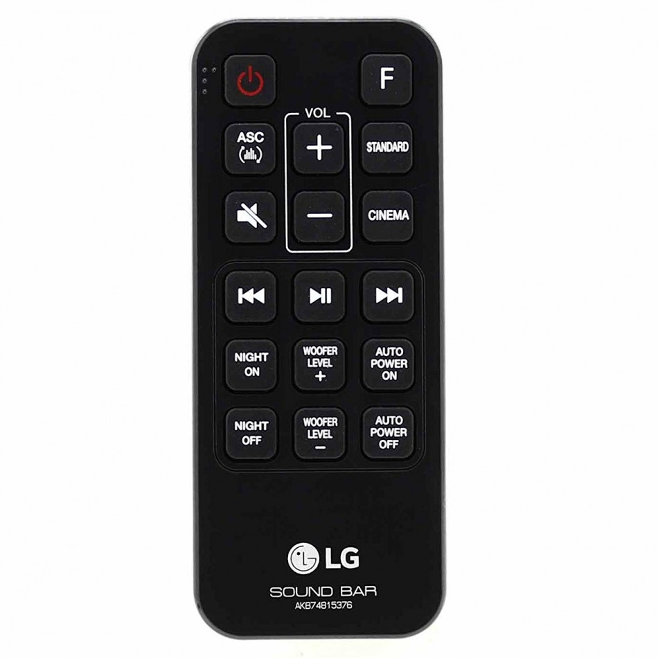 Telecomando LG per SoundBar Telecomando LG per SoundBar
