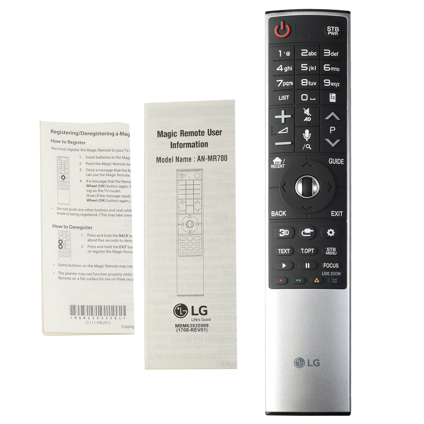 Telecomando MR16 AN-MR700 Telecomando MR16 AN-MR700