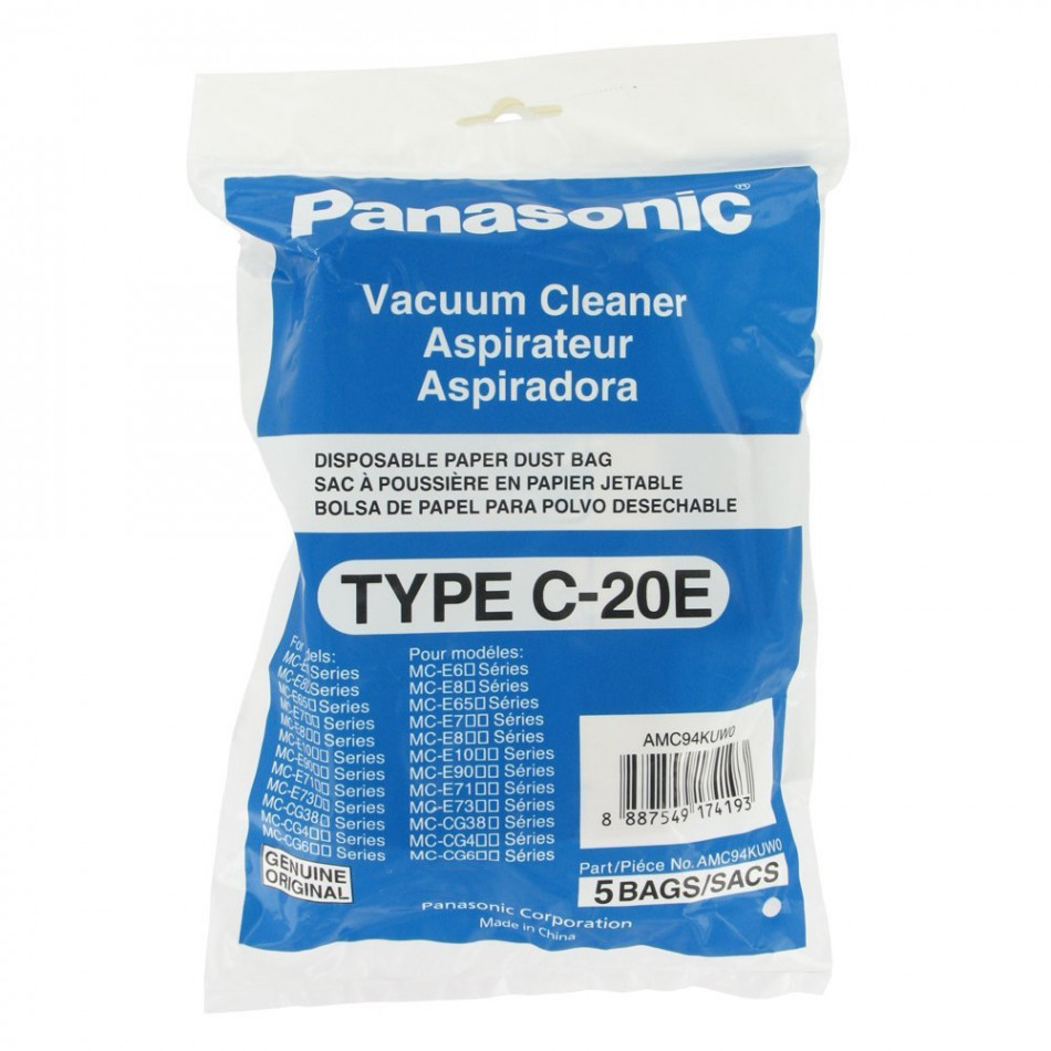 Sacchetto raccoglipolvere tipo C-20E (X5) Sacchetto raccoglipolvere tipo C-20E (X5)