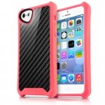 APNP-ATSCA-PINK Cover Atom Sheen Carbon rosa per Apple iPhone 5c