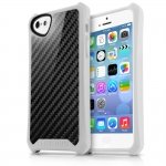 APNP-ATSCA-WITE Cover Atom Sheen Carbon bianco per Apple iPhone 5c