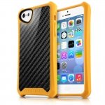 APNP-ATSCA-YELW Cover Atom Sheen Carbon giallo per Apple iPhone 5c