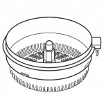 AUD10-153-K0 Filtro per Panasonic MK-F800