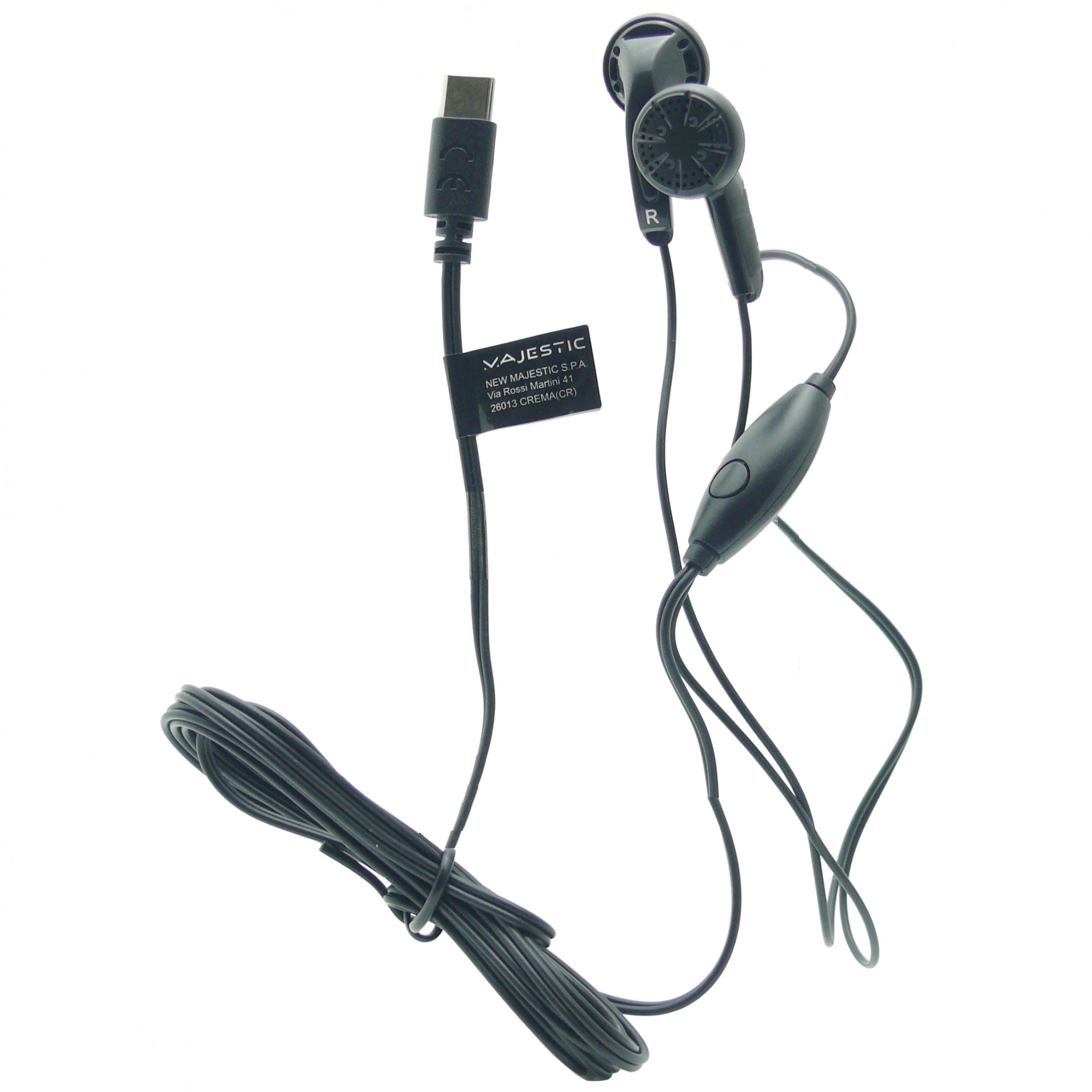 Auricolare Stereo con jack TYPE-C Auricolare Stereo con jack TYPE-C