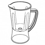 AVE70M1984X0-B Cup Sub Assembly per Panasonic MK-F800