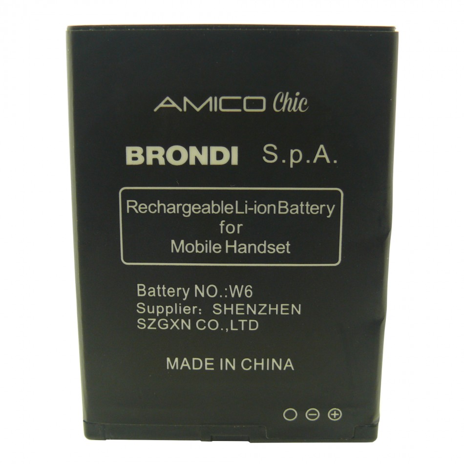 Batteria w6 a litio 800mAh bulk Batteria w6 a litio 800mAh bulk