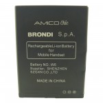 Batteria w6 a litio 800mAh bulk