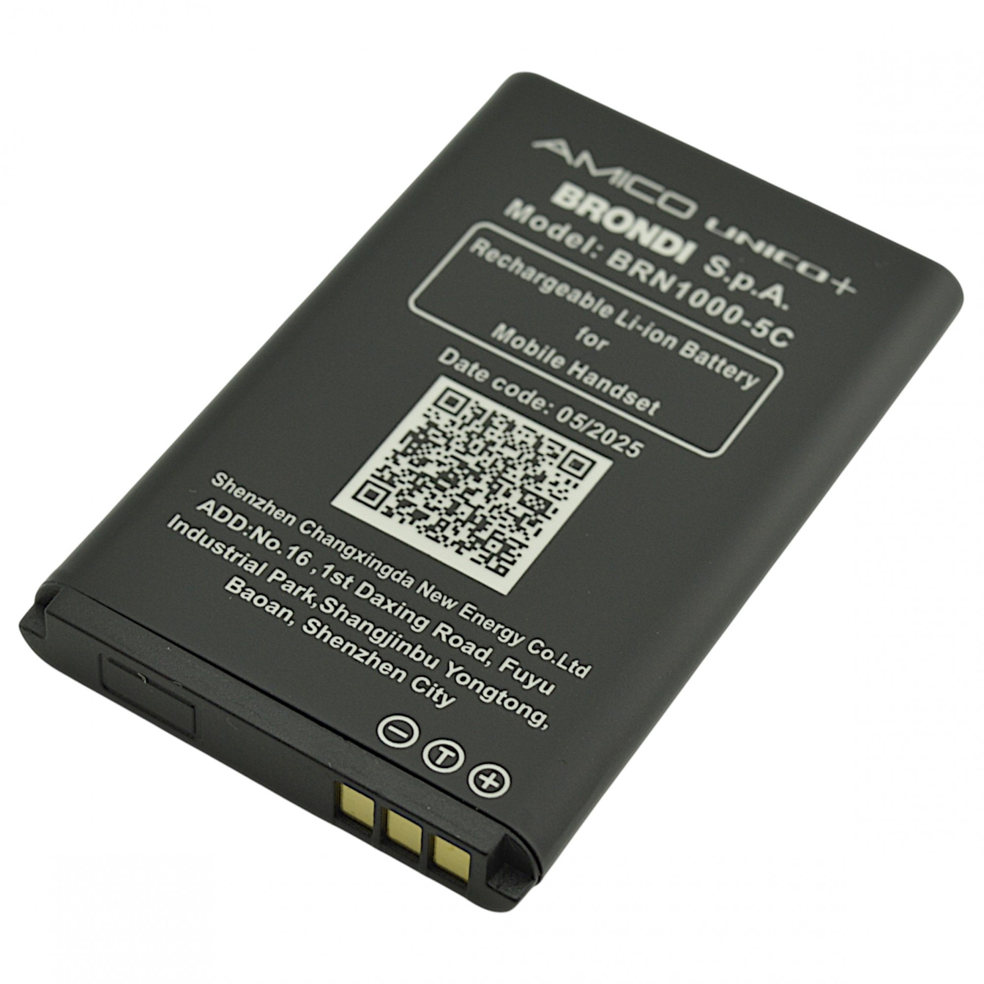 Batteria BRN1000-5C a litio 1000 mAh bulk