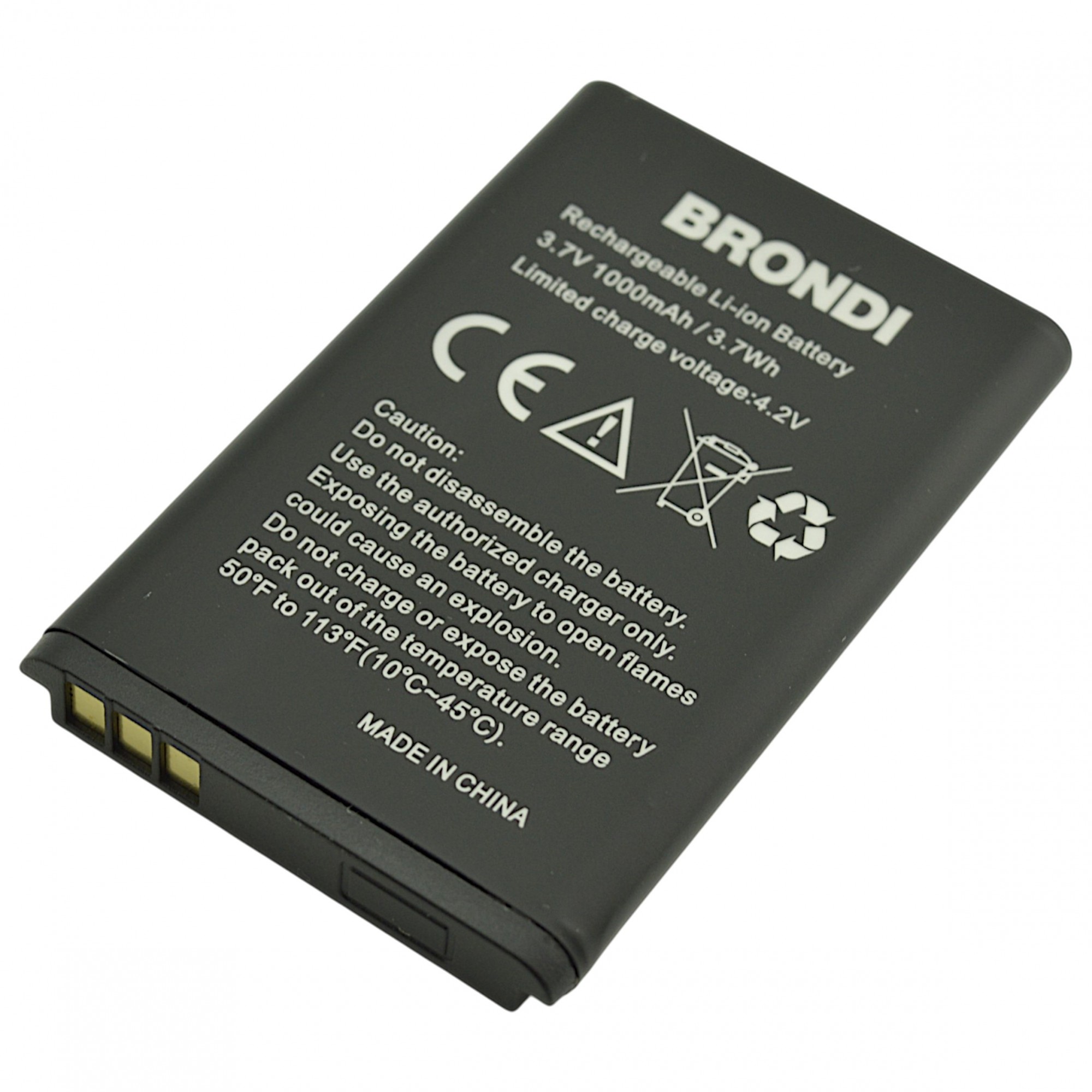 Batteria BRN1000-5C a litio 1000 mAh bulk