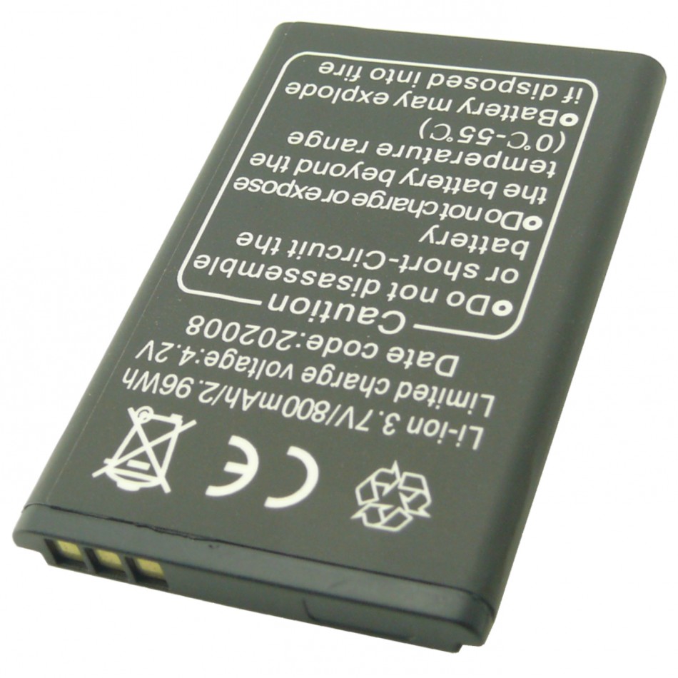 Batteria W11 a litio 800 mAh bulk Batteria W11 a litio 800 mAh bulk