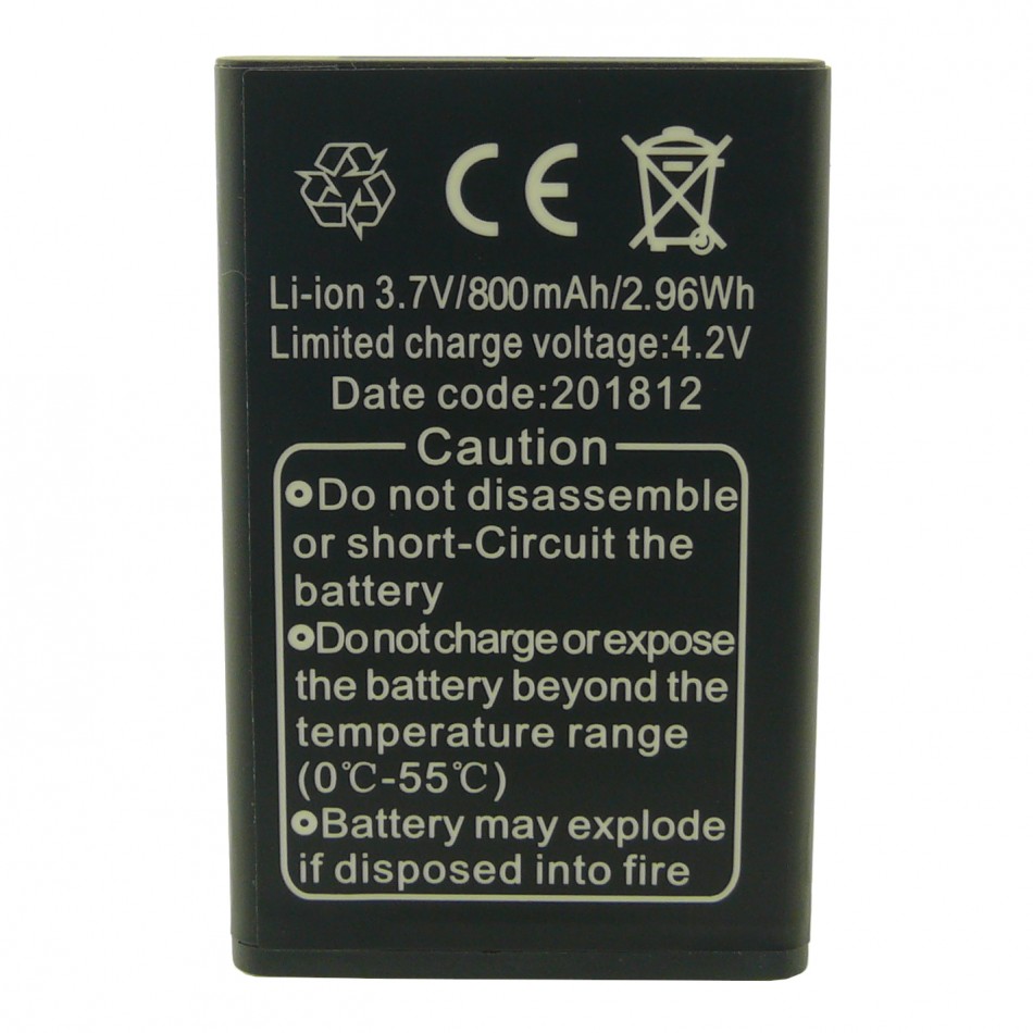 Batteria W3 a litio 800 mAh bulk Batteria W3 a litio 800 mAh bulk