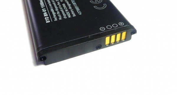 Batteria da 1500 mAh Batteria da 1500 mAh