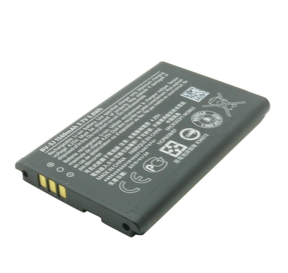 Batteria da 1560 mAh per Microsoft Lumia 435-532 Batteria da 1560 mAh per Microsoft Lumia 435-532