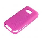 CC-1002P custodia al silicone rosa per Nokia 5530 Xpress Music