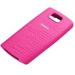 CC-1011P custodia al silicone rosa X3-02 per Nokia X3-02