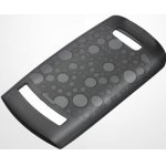 CC-1024 Custodia al silicone nera per Nokia Asha 303