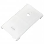 CC-3037W Custodia rigida in pelle bianca per Microsoft Lumia 800