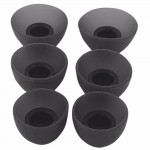 Gommini neri al silicone