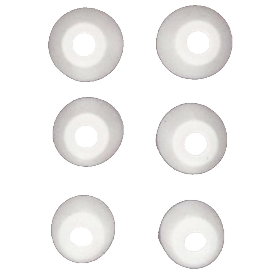 Gommini bianco al silicone Gommini bianco al silicone