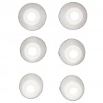 COA01243129 Gommini bianco al silicone