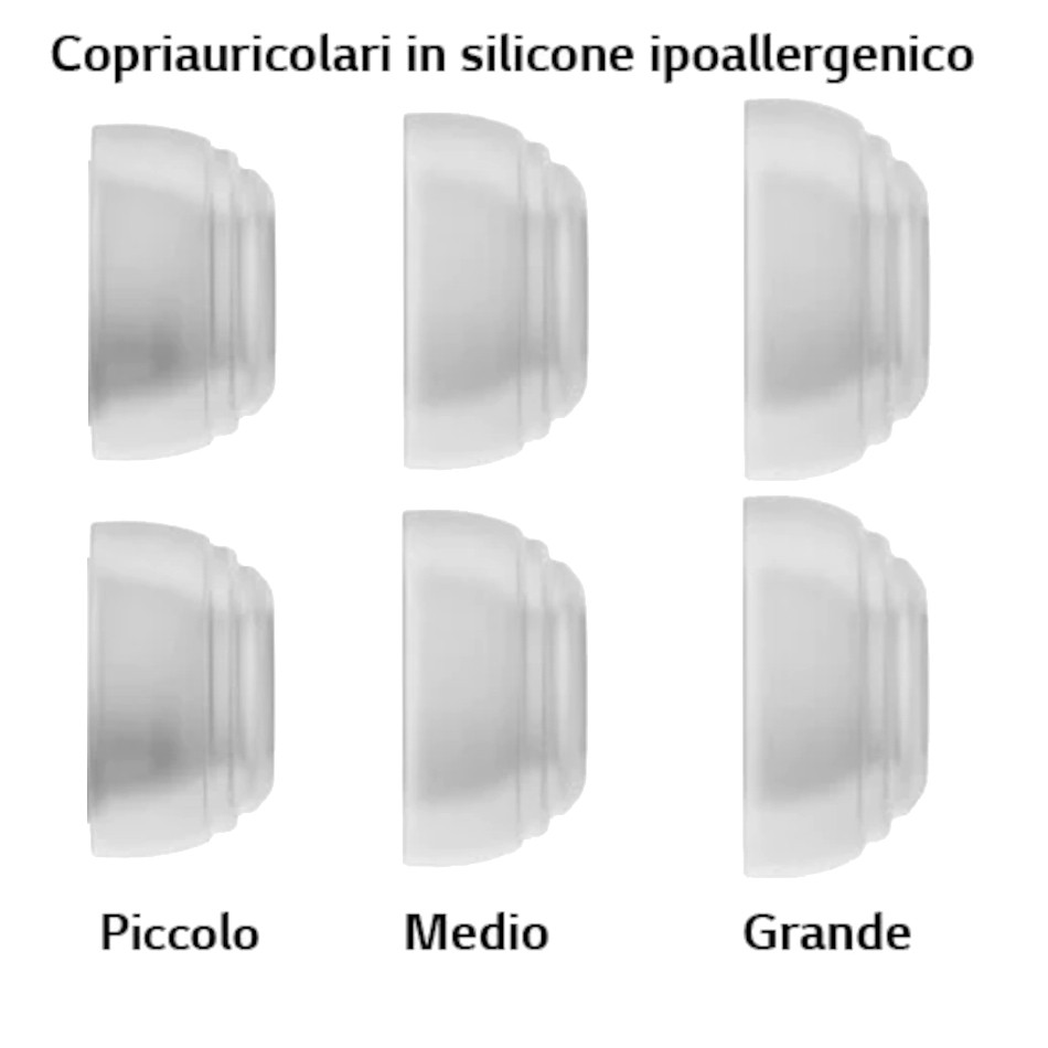 Gommini neri al silicone Gommini neri al silicone