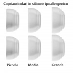 COA01261102 Gommini neri al silicone