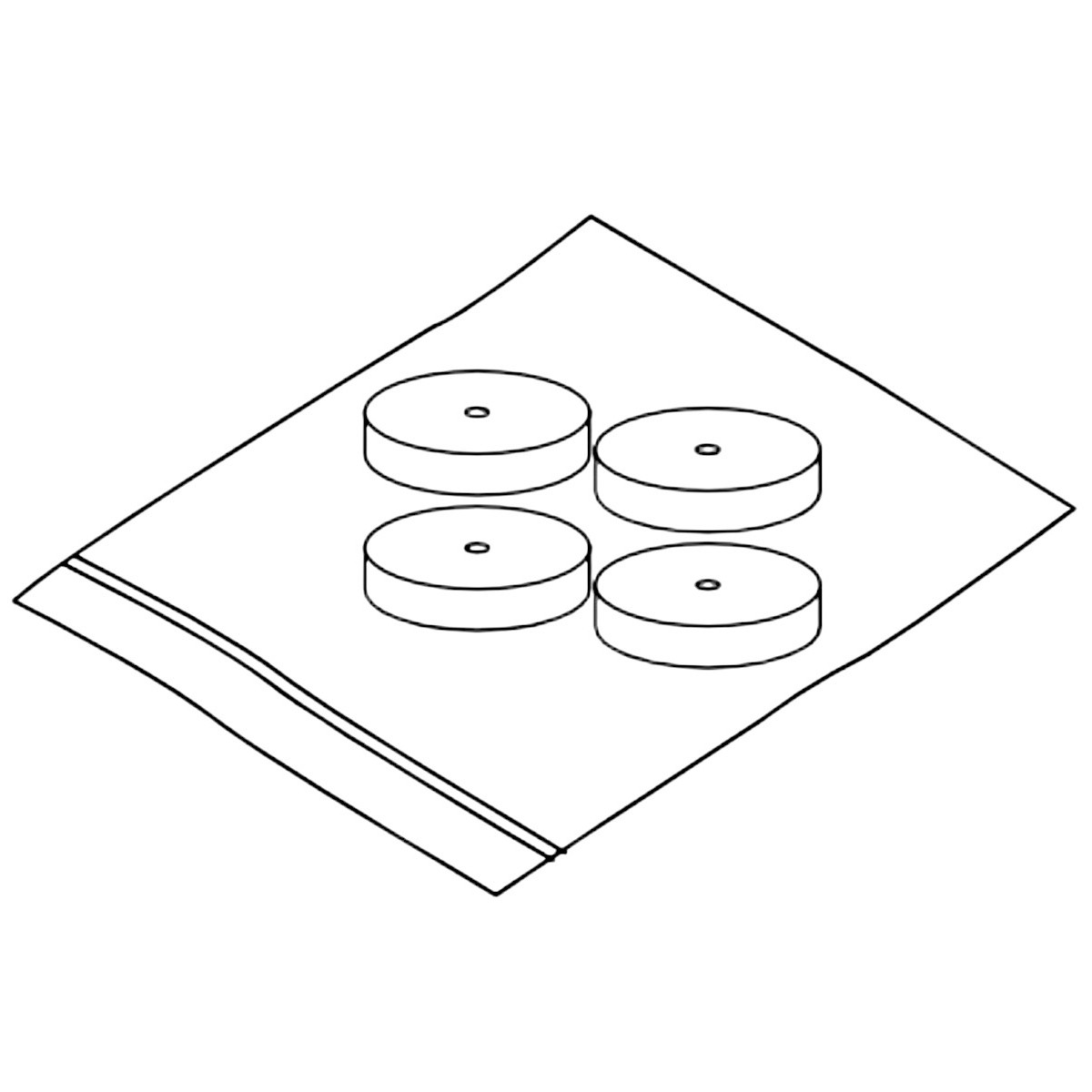 Piedini per Sound Suite W7