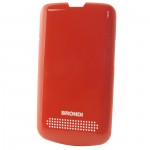 COVERBATPRESIDENTRDTYPEC Cover batteria rosso per Brondi President Type-C